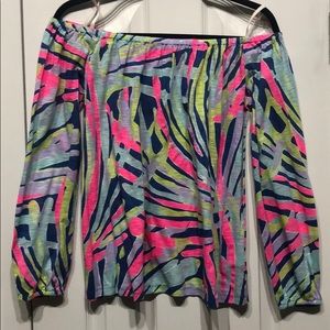 NWOT off shoulder top sea dreamin